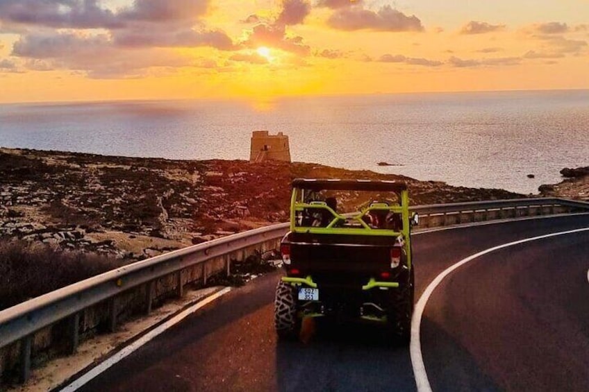 GOZO & Blue Lagoon Jeep Sunset Safari (Comino cave tour) 