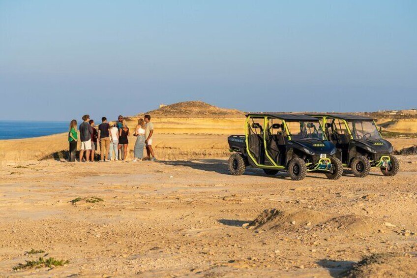 GOZO & Blue Lagoon Jeep Sunset Safari (Comino cave tour) 