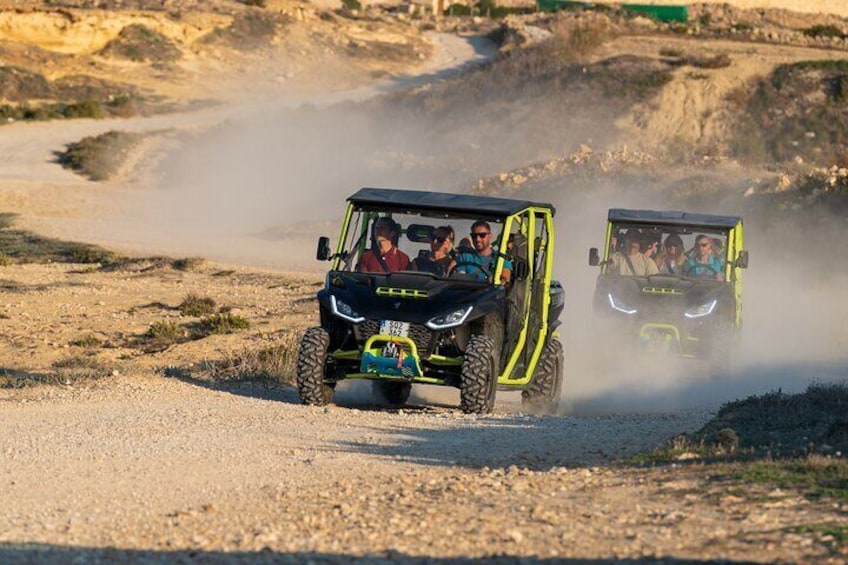 GOZO & Blue Lagoon Jeep Sunset Safari (Comino cave tour) 