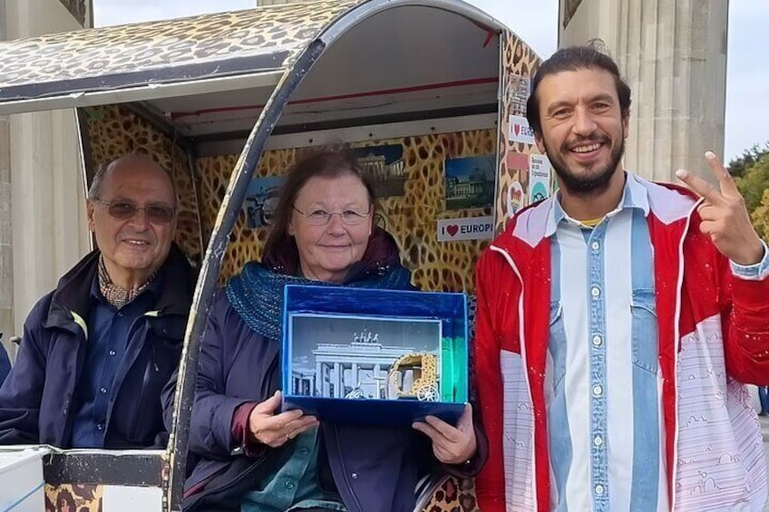 Rickshaw Tours Berlin - Groups of up to 16 people with several rickshaws