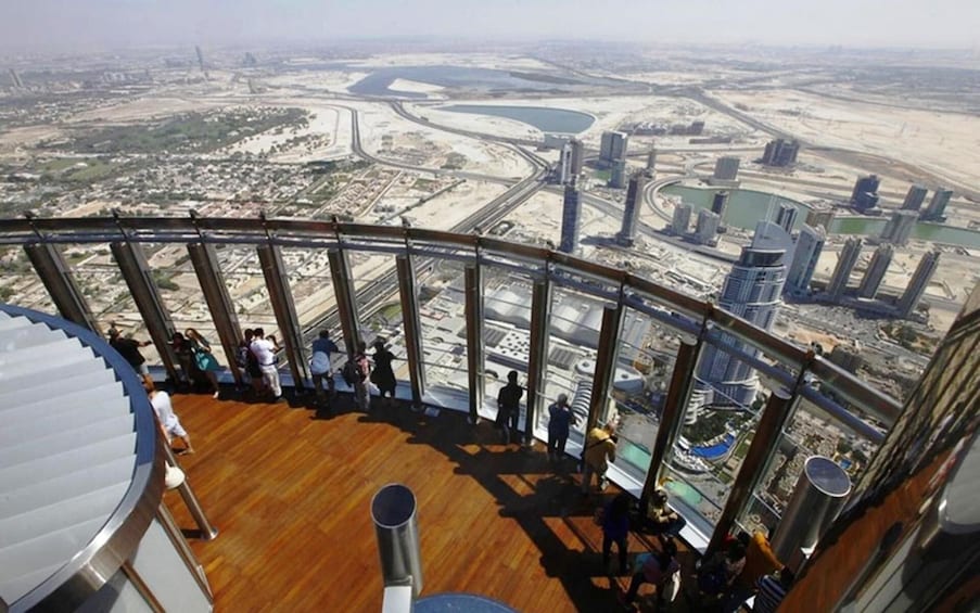Dubai full day tour with Burj Khalifa from Abu Dhabi