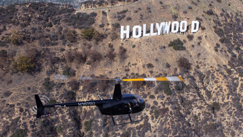 Hollywood sign near Los Angeles