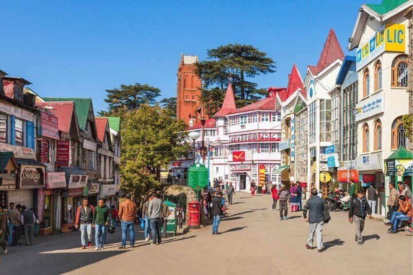 Discover Colonial Trails of Shimla 2 Hours Guided Walking Tour