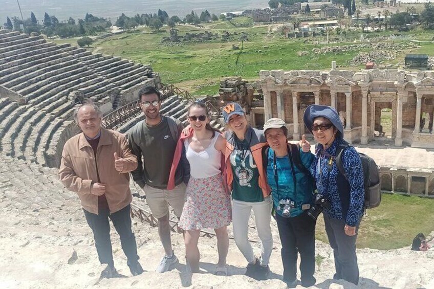 Pariticipants at Hierapolis Theater