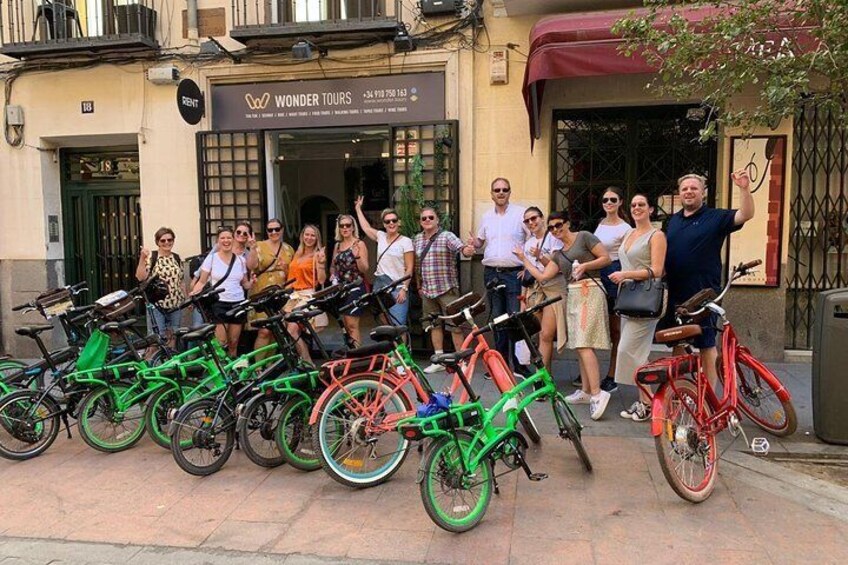 Madrid Fun and Sightseeing Ebike tour 3 hours Basic fundamental tour of Madrid