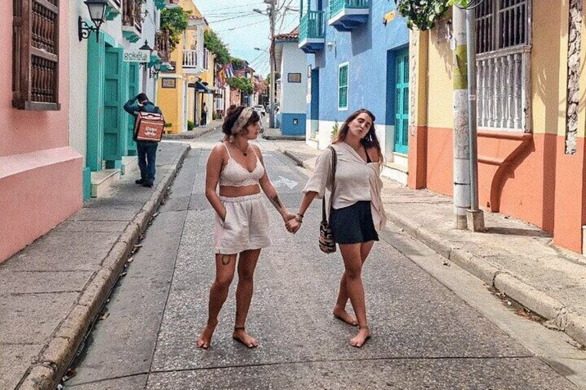 Walled City + San Felipe Castle + Optional Popa Convent Cartagena City Tour 6-8H