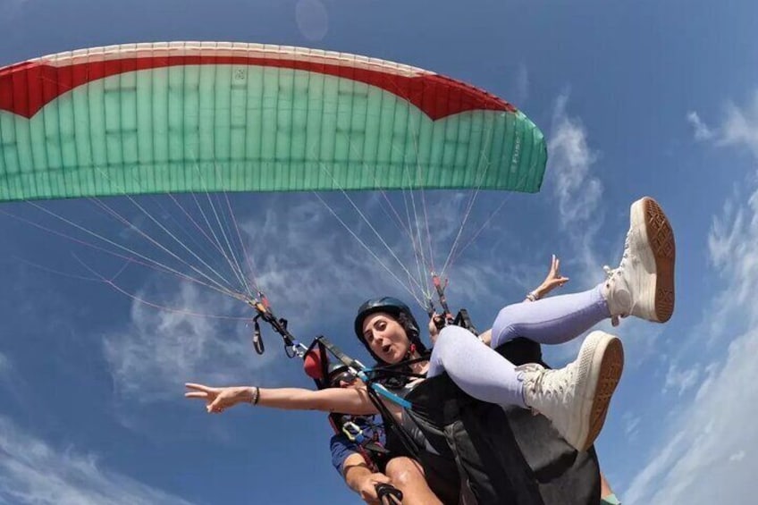 Tandem Paragliding Flight in South Tenerife