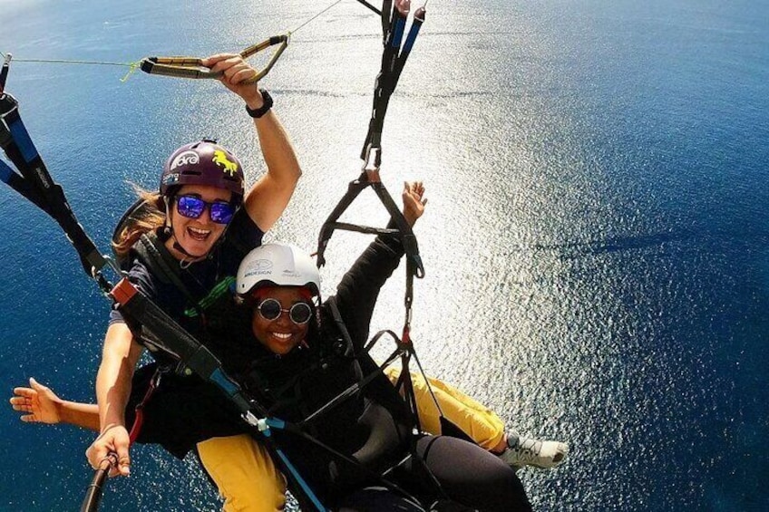 Tandem Paragliding Flight in South Tenerife