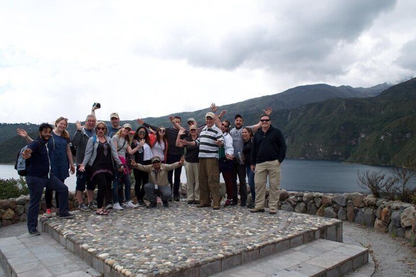 Fun trip in Cuicocha Lagoon