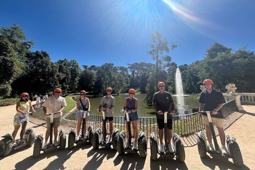 Madrid Segway Private Tour in Retiro Park
