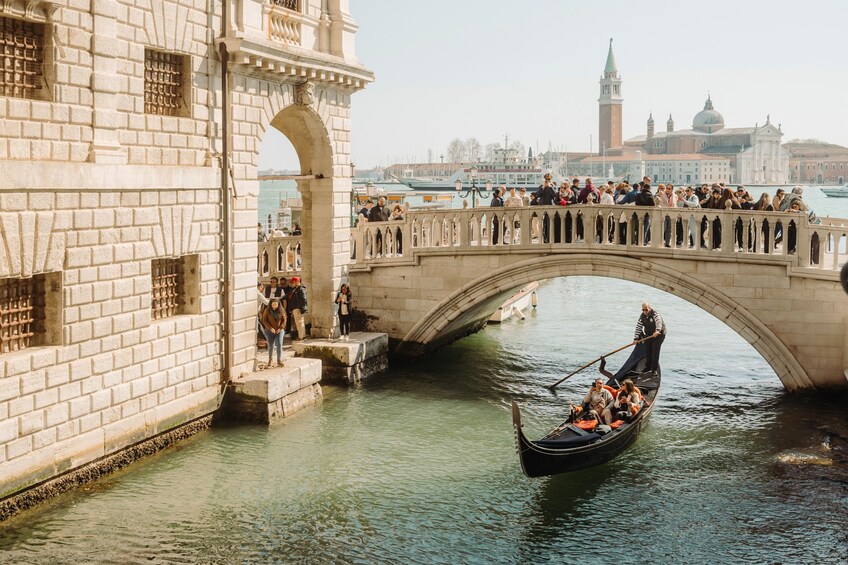 Venice in a Day with St. Mark's Basilica, Doge's Palace, & Gondola Ride