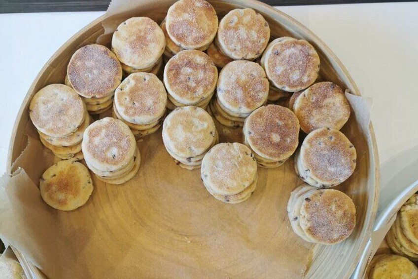 There's nothing better than a warm Welshcake! 