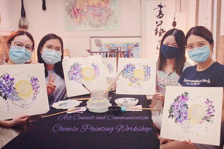 Brush calligraphy class / Chinese ink painting class