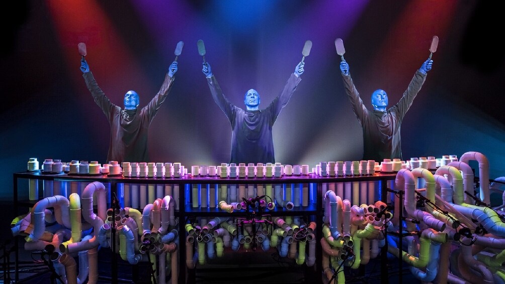 Blue Man Group Las Vegas at Luxor Hotel and Casino 