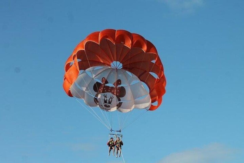 Parascending in Marina Rubicon