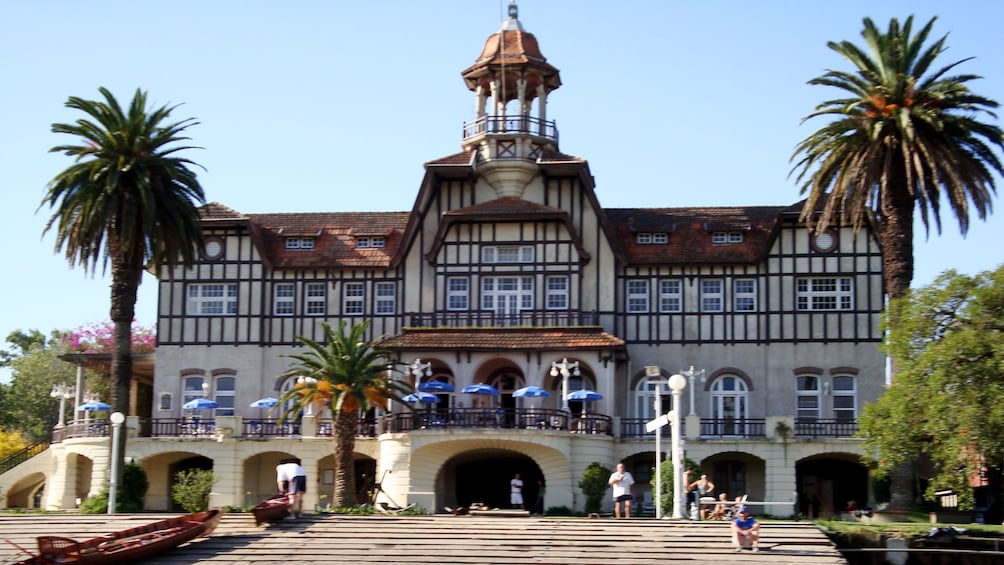 old building with brown roof in Argentina