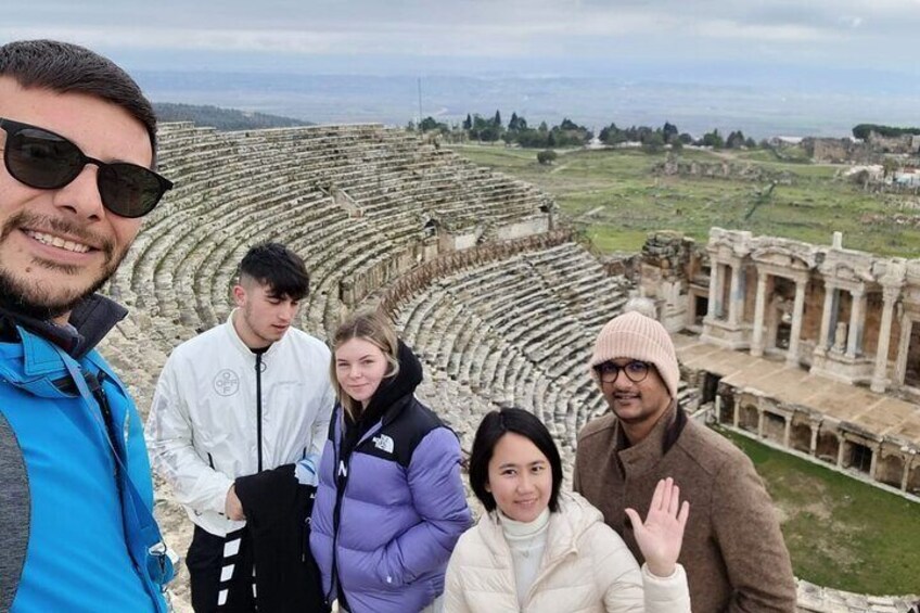Participants at Hierapolis Theater