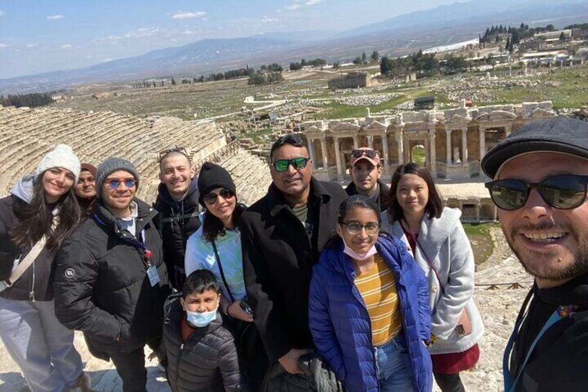 Participants at Hierapolis Theater