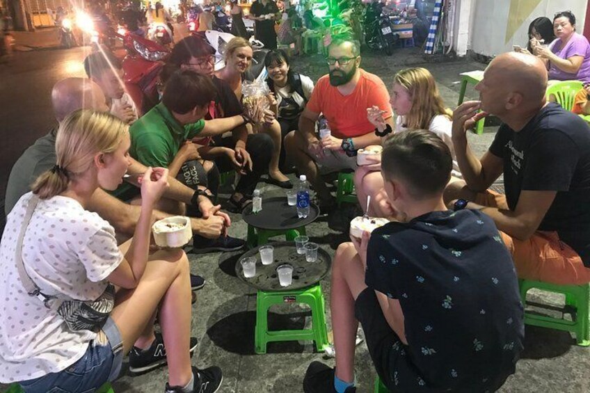 Athena Travel Vietnam - Ho Chi Minh Street Food Tour by motorbike with local students