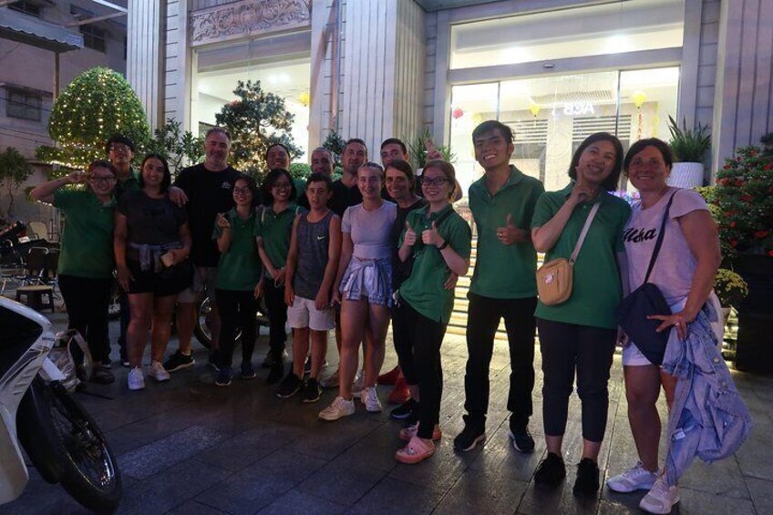 Athena Travel Vietnam - Ho Chi Minh Street Food Tour by motorbike with local students
