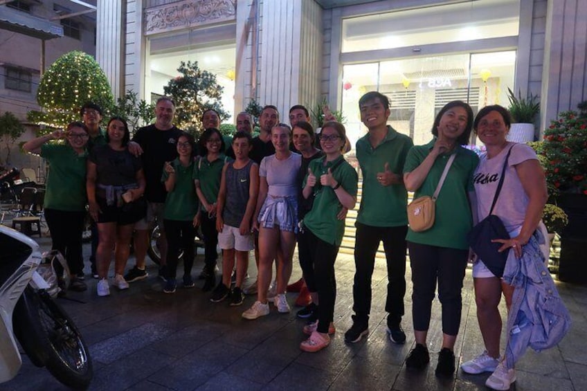 Athena Travel Vietnam - Ho Chi Minh Street Food Tour by motorbike with local students