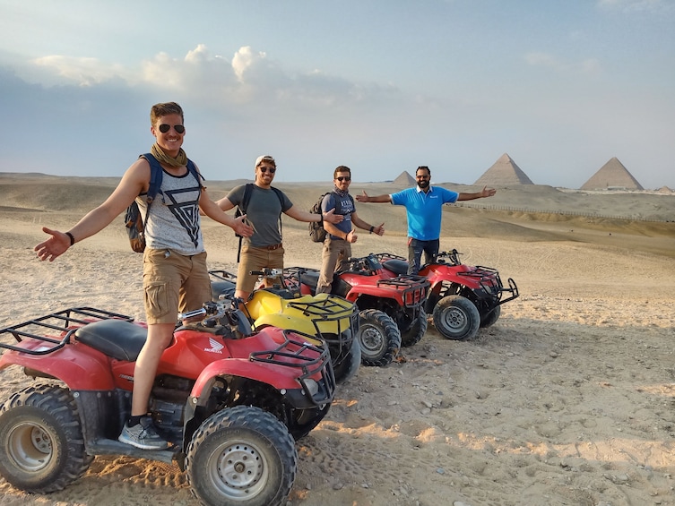 Cairo: Quad & Camel Ride Combo Tour Around the Pyramids