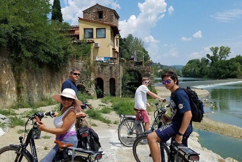E-Bike Florence Tuscany Ride with Vineyard Visit