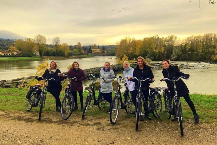 E-Bike Florence Tuscany Ride with Vineyard Visit
