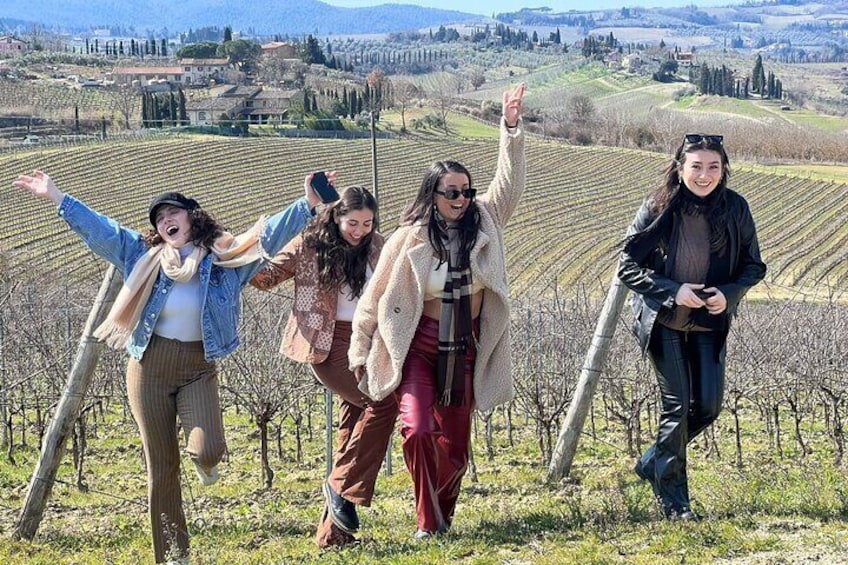 Horseback ride, lunch, Winery visit, wine tasting, visit S.Gimignano & more