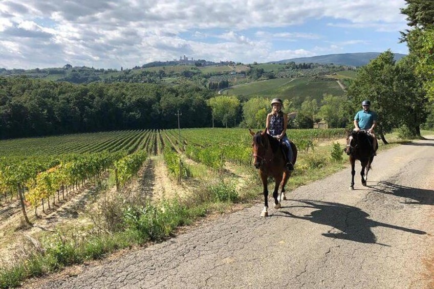 Horseback riding tours in Tuscany