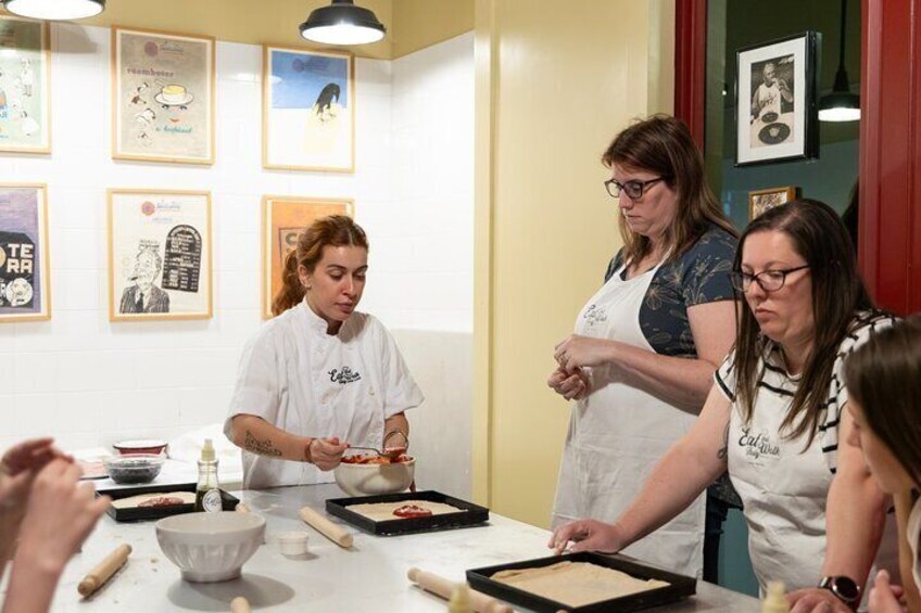 Cooking Class in the Heart of Rome: Pizza and Tiramisu Making
