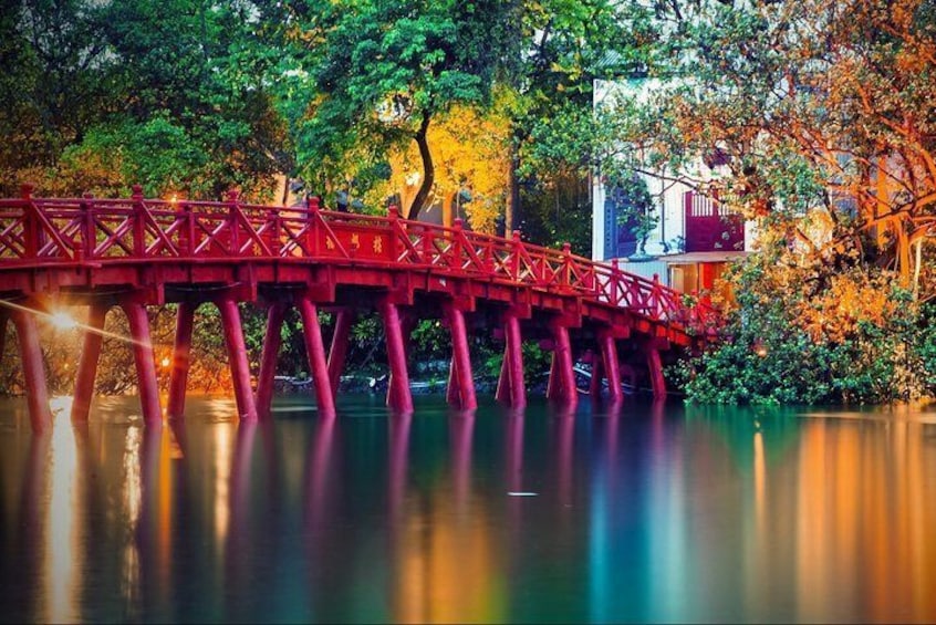 The Huc Bridge - Hanoi City