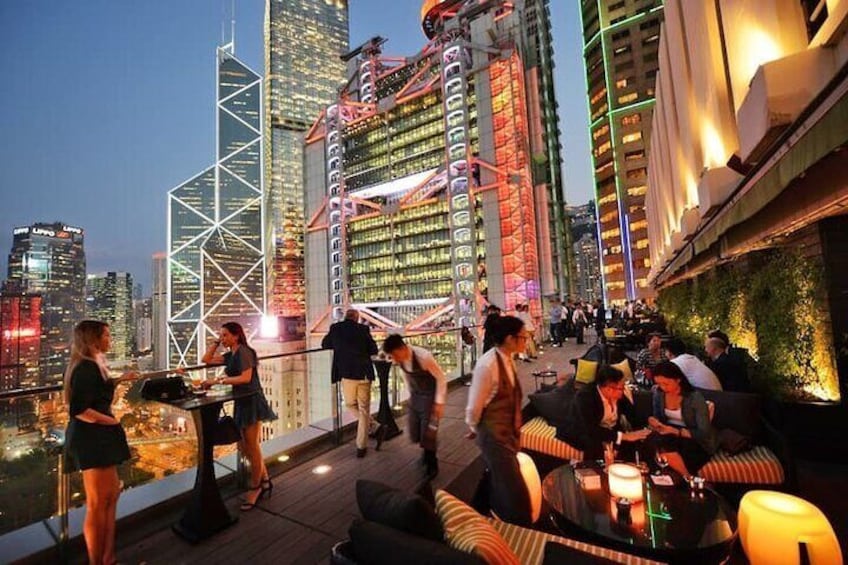 Hong Kong Guided Dinner + Laser Show Lounge Entry (2022) | 200+ booked