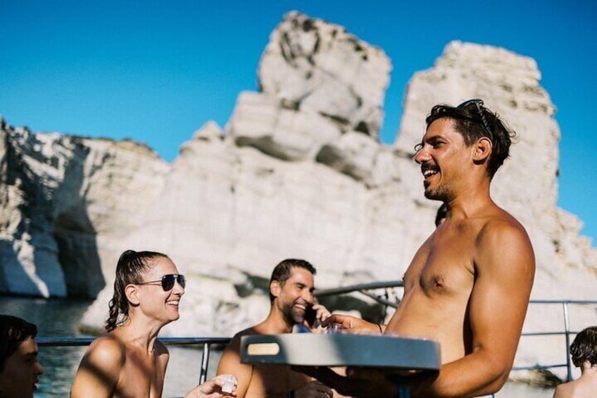 Half Day Boat Tour to Kleftiko Milos