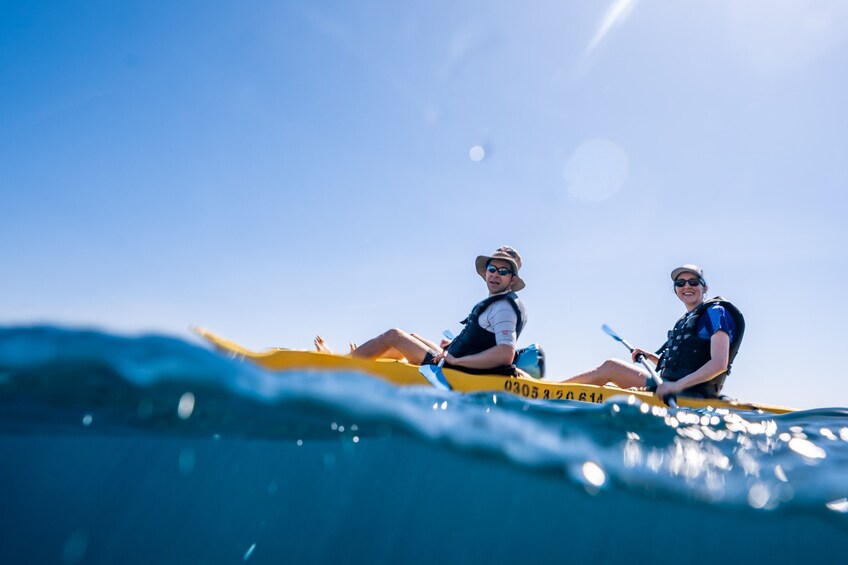 Private Glass-Bottom Kayak & Snorkel at the Two Bays Tour