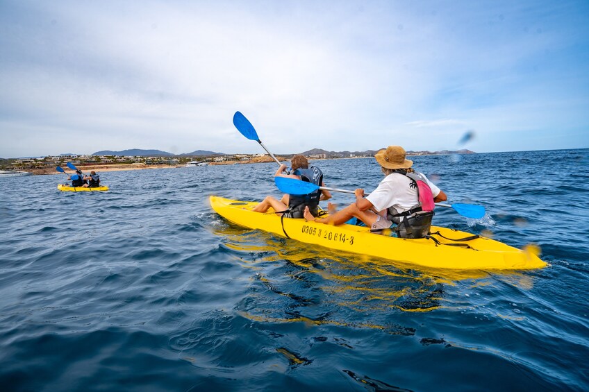 Private Glass-Bottom Kayak & Snorkel at the Two Bays Tour
