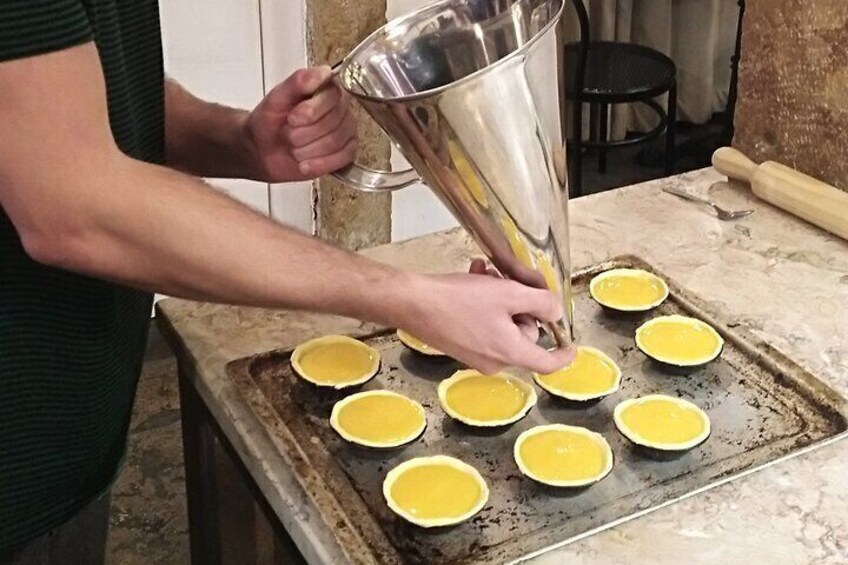 Pastel de Nata Cooking Class in a Lisbon Pastry Shop