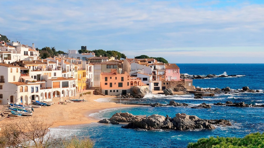 Serene view of Costa Brava in Barcelona 