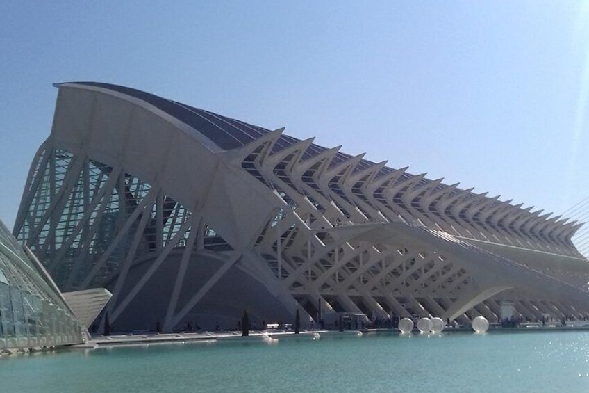 The postcard of Valencia in 21st century