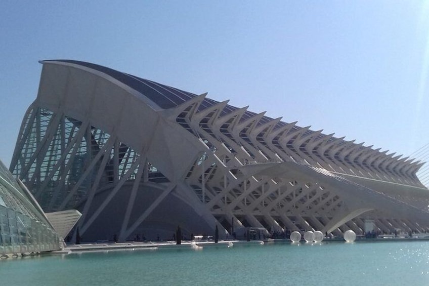 The postcard of Valencia in 21st century