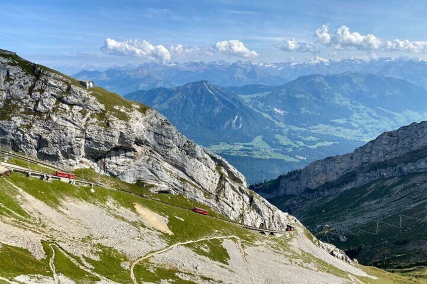Mt. Pilatus with cruise on Lake of Lucerne Small Group from Basel