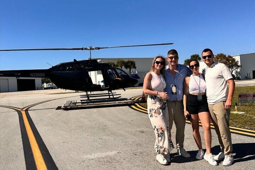 Sunset Ft. Lauderdale to Miami Beach Helicopter Tour