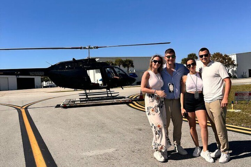 Sunset Ft. Lauderdale to Miami Beach Helicopter Tour