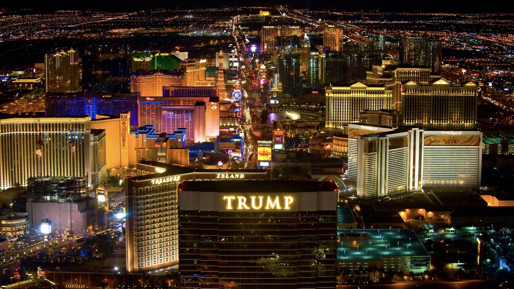 Las Vegas Night Strip Helicopter Tour Flight