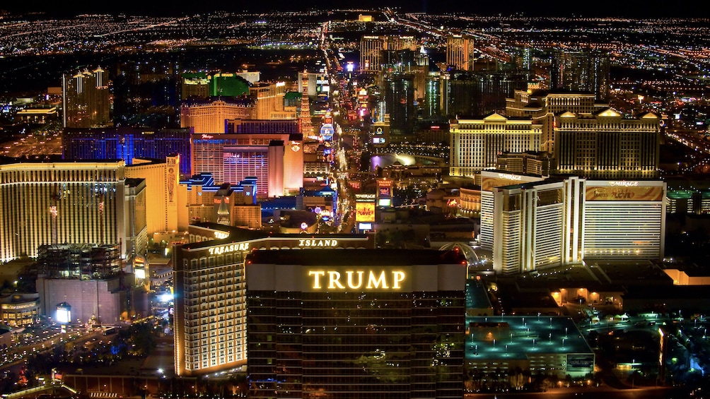 Las Vegas Night Strip Helicopter Tour Flight