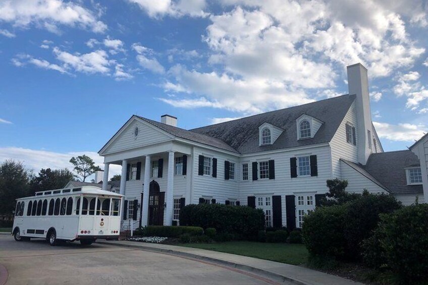 Trolley Tour at Pine Lakes International Country Club, Myrtle Beach, SC