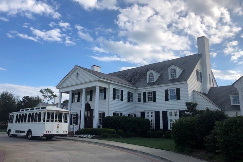 Trolley Tour at Pine Lakes International Country Club, Myrtle Beach, SC