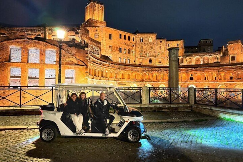 Rome Highlights by Golf Cart: Private Tour
