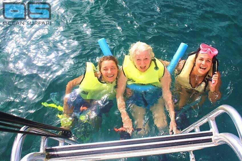 Afternoon Snorkel, Pizza & Sunset Tour departing from St. Thomas & St. John