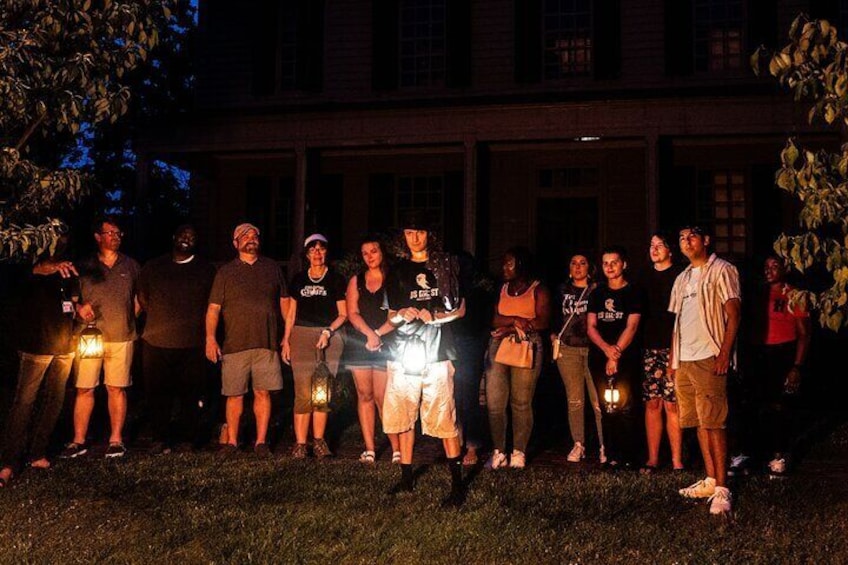 Join in on the fun and come on an evening of spooky stories and history